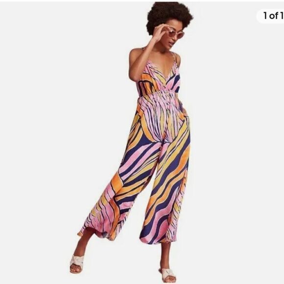 Maeve Finley Wide Leg Jumpsuit - Picture 2 of 16